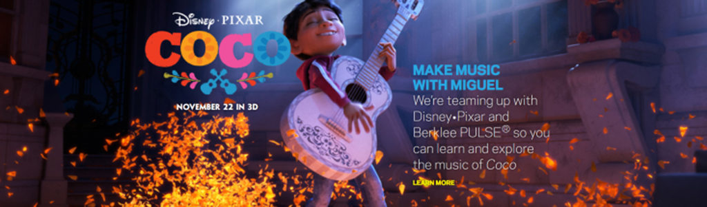 GRAMMYs Music Education Coalition partnered with Pixar's Coco