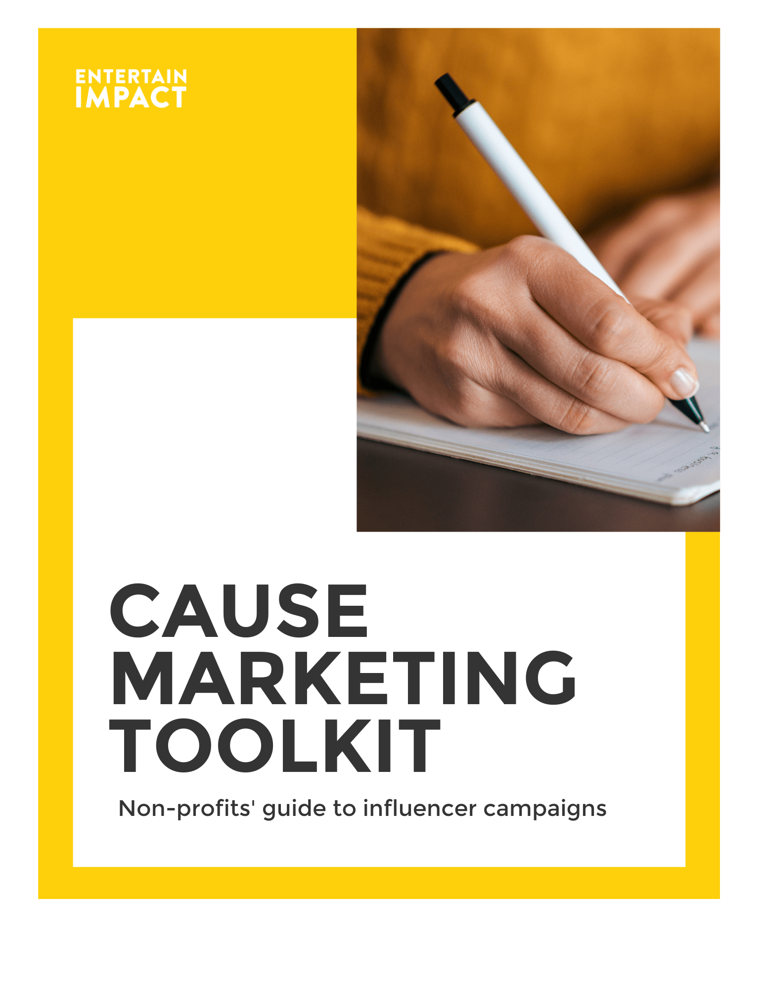 Cause marketing toolkit 8 entertain impact