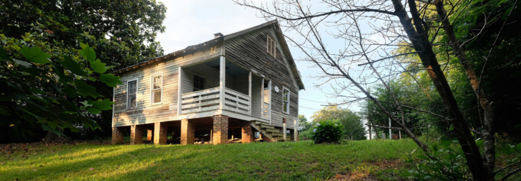 A photo of Nina Simone's childhood home by Nancy Pierce.